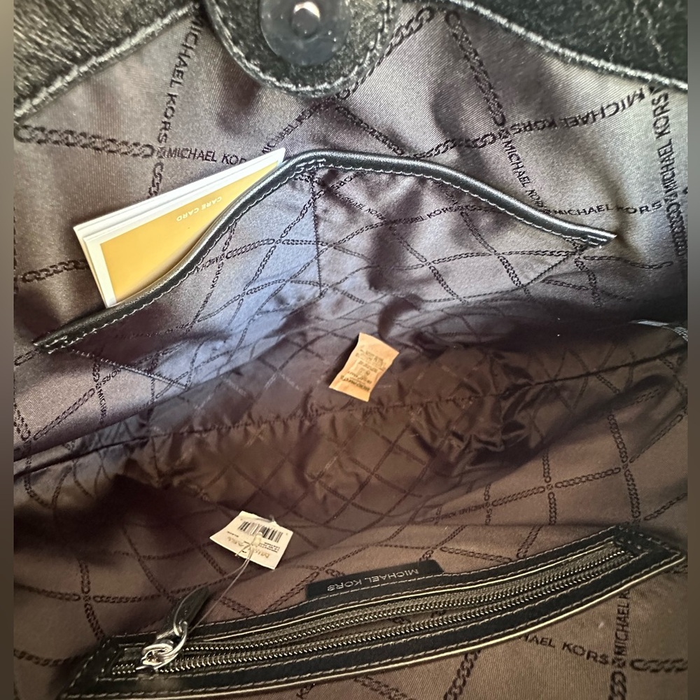 Michael Kors Astor Large Studded Leather Tote Bag Color Black ✨New With Tags - Picture 13 of 13